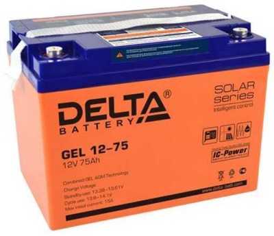 Delta GEL 12-75 Аккумуляторы фото, изображение