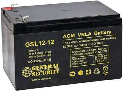 General Security GSL 12-12 Аккумуляторы фото, изображение