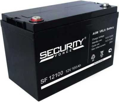 Security Force SF 12100 (АКБ-100) Аккумуляторы фото, изображение