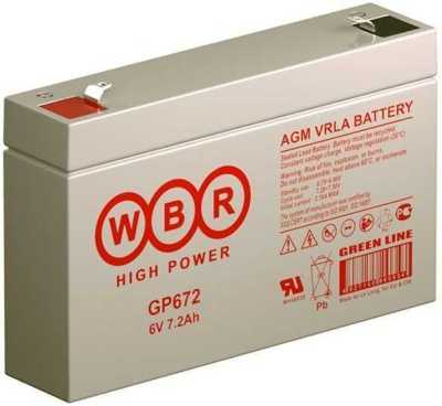 WBR GP 672 Аккумуляторы фото, изображение
