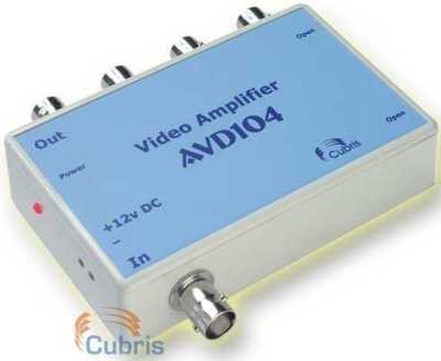 Кубрис AVD104 Усилители разветвители видеосигнала по коаксильному кабелю фото, изображение
