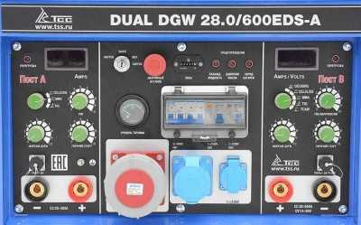 TSS DUAL DGW 28/600EDS-A Сварочные агрегаты (Сварка + Электростанция) фото, изображение