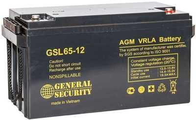 General Security GSL 65-12 Аккумуляторы фото, изображение