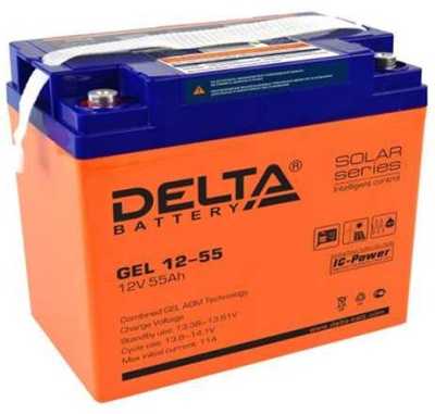 Delta GEL 12-55 Аккумуляторы фото, изображение