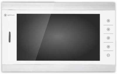 Optimus VM-10.1 (белый+серебро) Цветные видеодомофоны фото, изображение