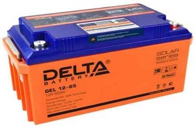 Delta GEL 12-65 Аккумуляторы фото, изображение