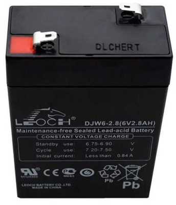 Leoch DJW 6-2,8 Аккумуляторы фото, изображение