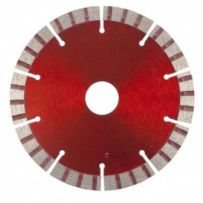 Диск алмазный, отрезной Турбо-сегментный, 125 х 22.2 мм, сухая резка Matrix Professional Диски алмазные отрезные фото, изображение