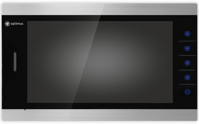 Optimus VMH-10.1 черный/серебро Цветные видеодомофоны фото, изображение