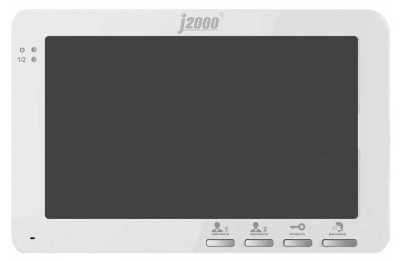 J2000-DF-КРИСТИНА SD AHD 2.0 Mp (белый) Цветные видеодомофоны фото, изображение