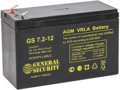 General Security GS 7,2-12 Аккумуляторы фото, изображение